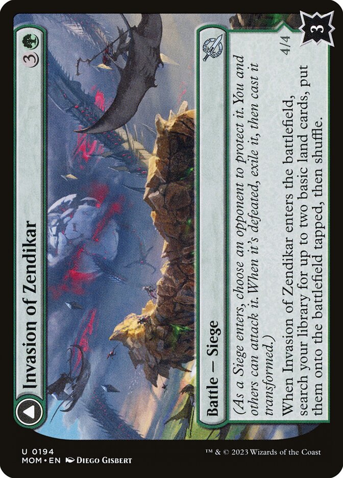 Invasion of Zendikar // Awakened Skyclave [March of the Machine] (194)