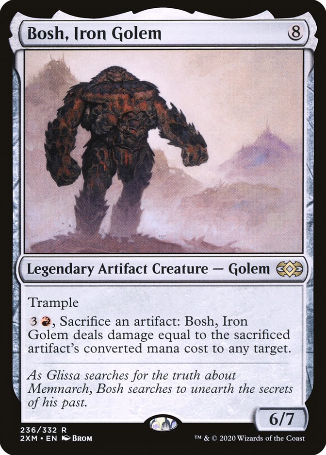 Bosh, Iron Golem [Double Masters] (236)