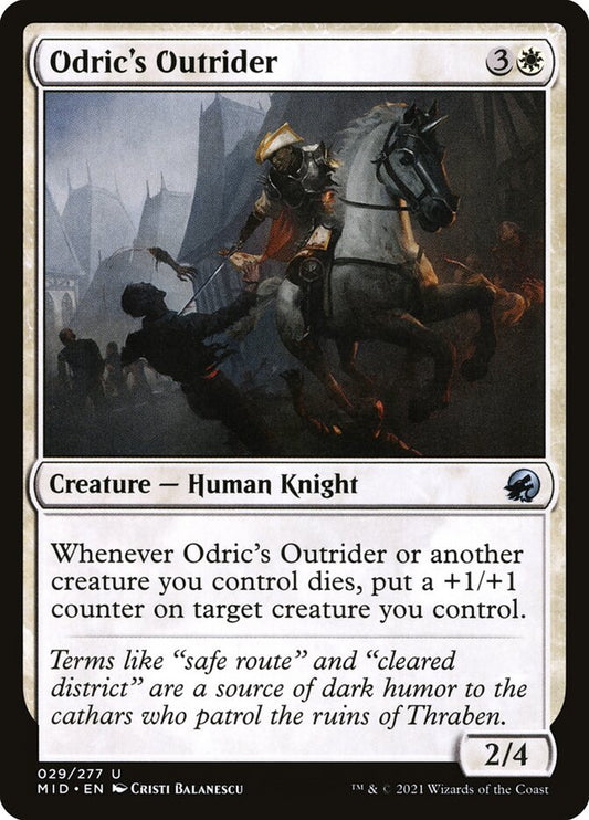 Odric's Outrider [Innistrad: Midnight Hunt] (29)