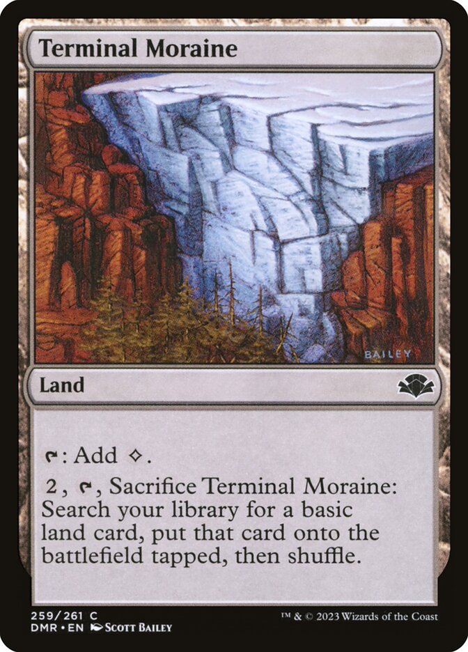 Terminal Moraine [Dominaria Remastered] (259)