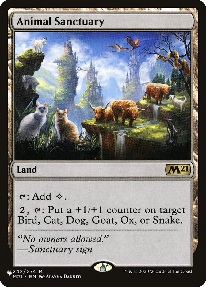 Animal Sanctuary [The List] (M21-242)