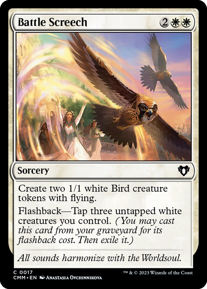 Battle Screech [Commander Masters] (17)