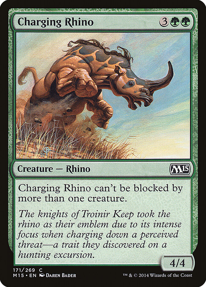 Charging Rhino [Magic 2015] (171)