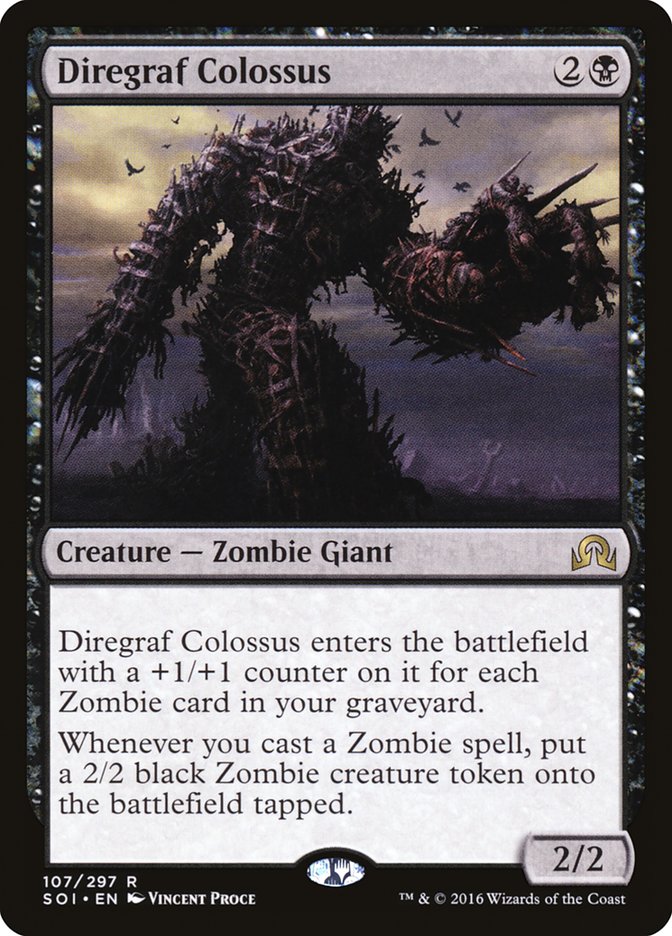 Diregraf Colossus [Shadows over Innistrad] (107)