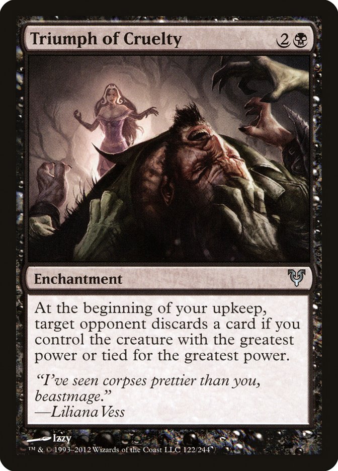 Triumph of Cruelty [Avacyn Restored] (122)