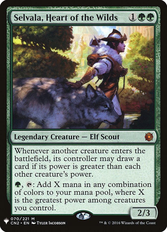 Selvala, Heart of the Wilds [The List] (CN2-70)