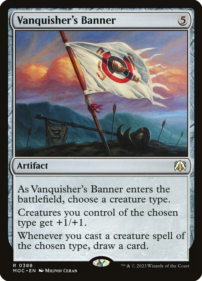 Vanquisher's Banner [March of the Machine Commander] (388)