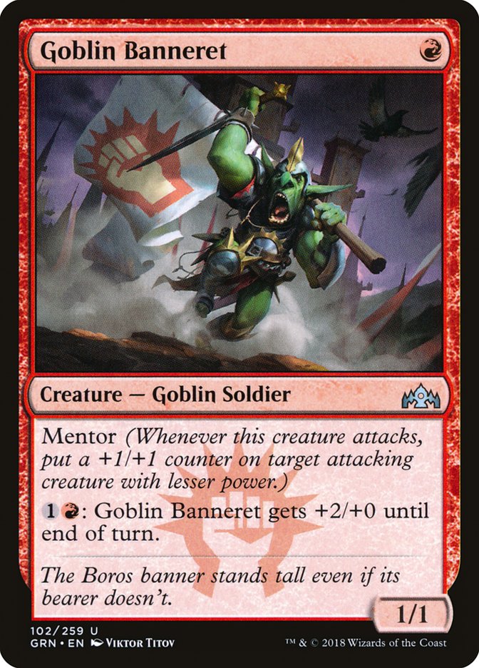 Goblin Banneret [Guilds of Ravnica] (102)