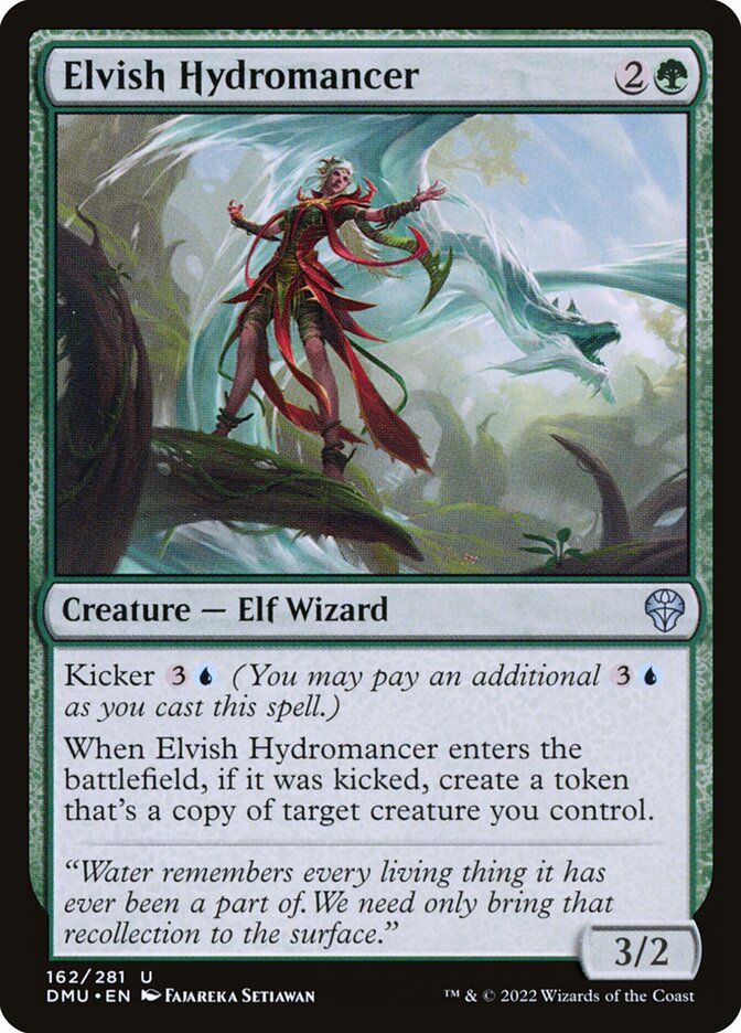 Elvish Hydromancer [Dominaria United] (162)