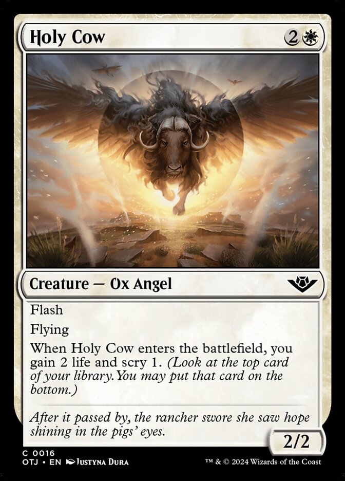 Holy Cow [Outlaws of Thunder Junction] (16)