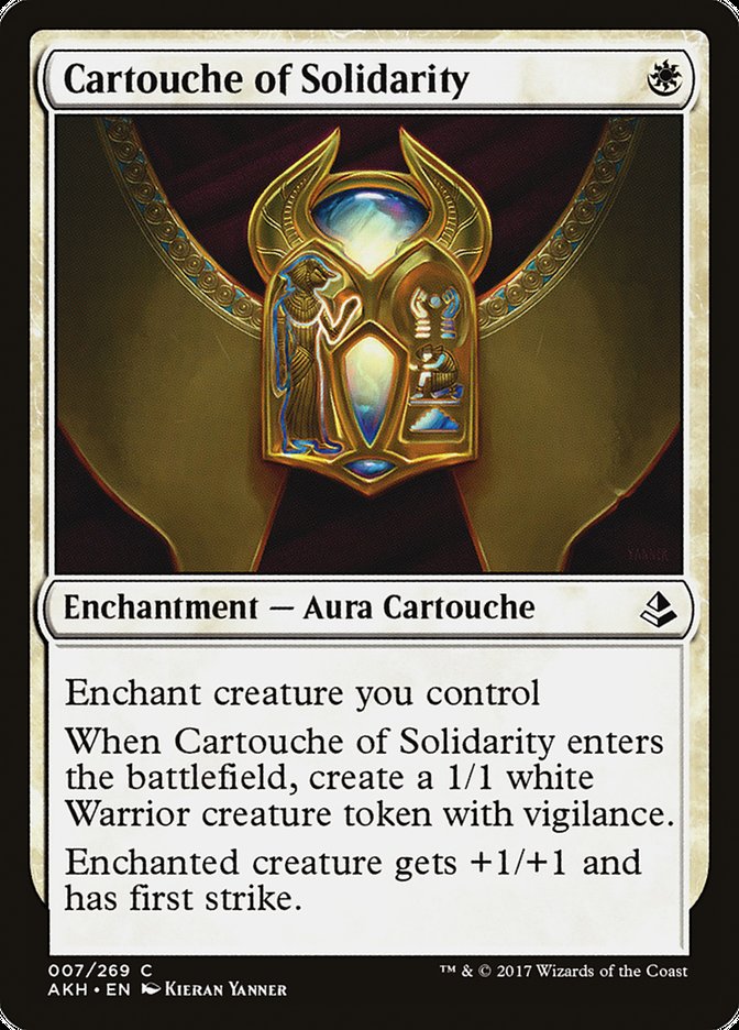 Cartouche of Solidarity [Amonkhet] (7)