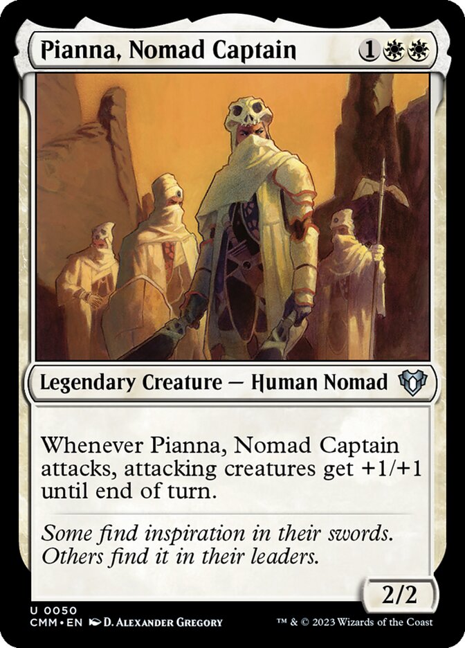 Pianna, Nomad Captain [Commander Masters] (50)