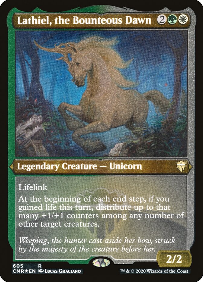 Lathiel, the Bounteous Dawn [Commander Legends] (605)