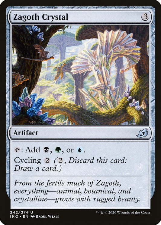 Zagoth Crystal [Ikoria: Lair of Behemoths] (242)
