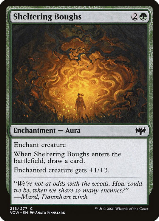 Sheltering Boughs [Innistrad: Crimson Vow] (218)