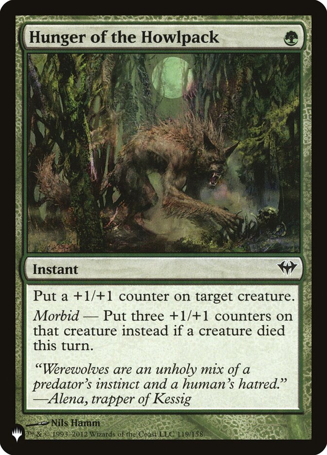 Hunger of the Howlpack [The List] (DKA-119)