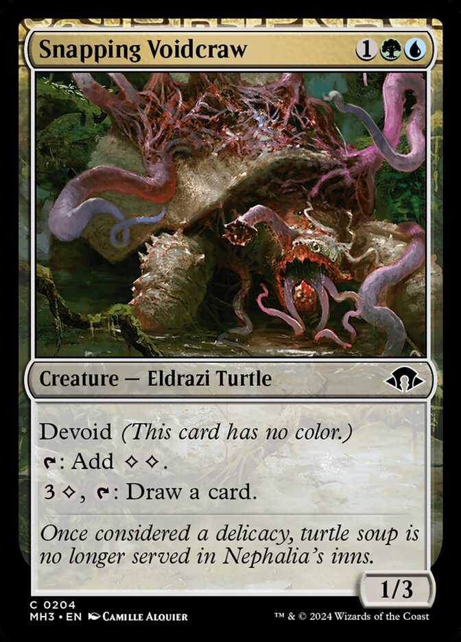 Snapping Voidcraw [Modern Horizons 3] (204)