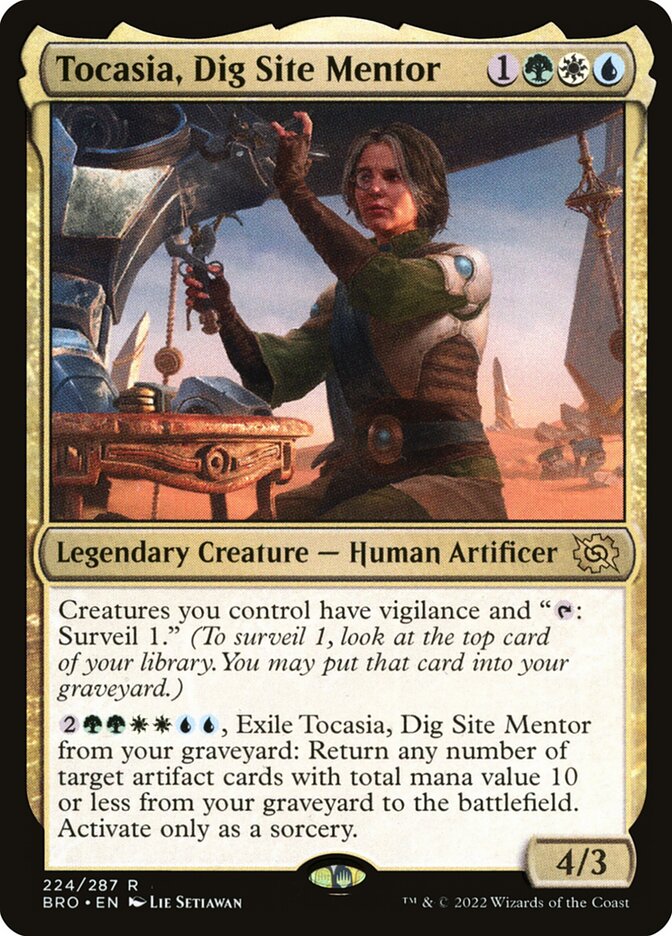 Tocasia, Dig Site Mentor [The Brothers' War] (224)