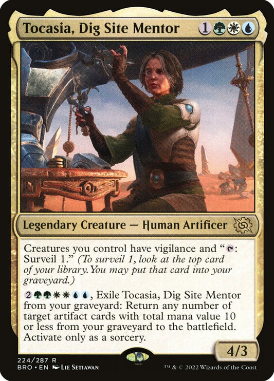 Tocasia, Dig Site Mentor [The Brothers' War] (224)