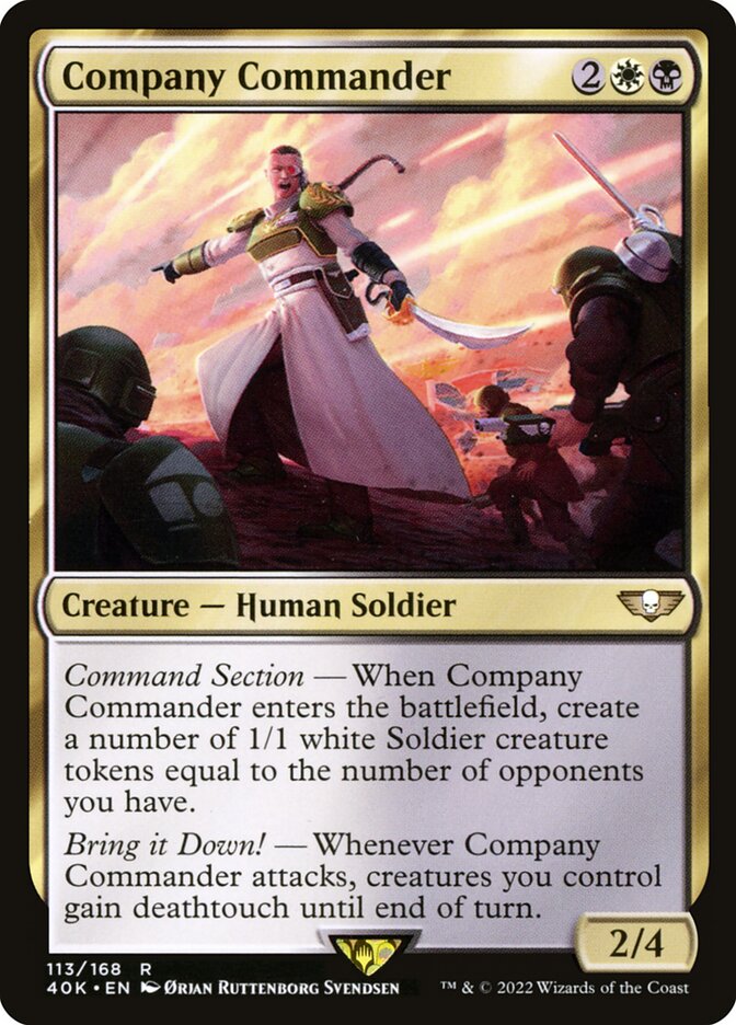Company Commander [Warhammer 40,000 Commander] (113)