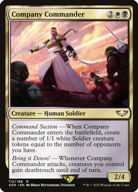 Company Commander [Warhammer 40,000 Commander] (113)