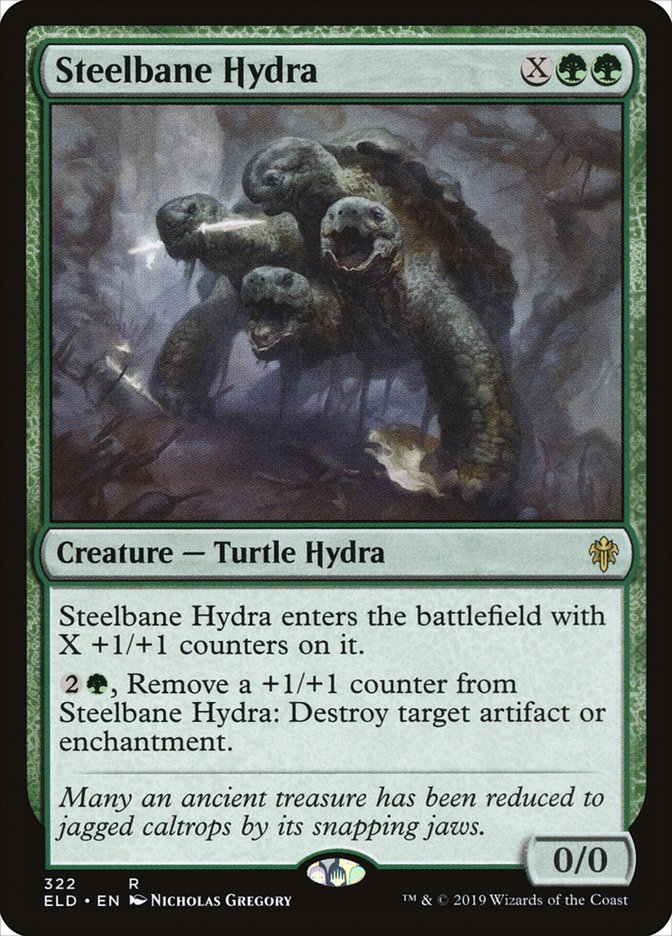 Steelbane Hydra [Throne of Eldraine] (322)