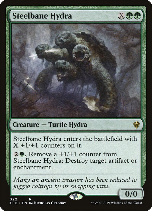 Steelbane Hydra [Throne of Eldraine] (322)