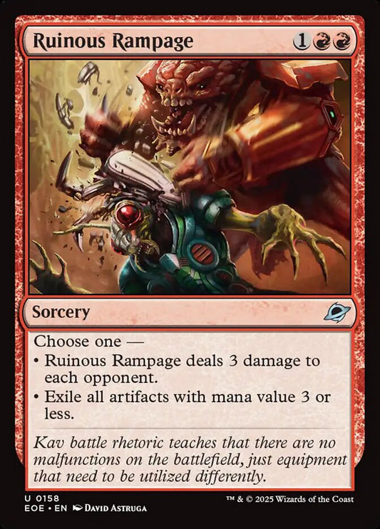 Ruinous Rampage [Edge of Eternities] (158)