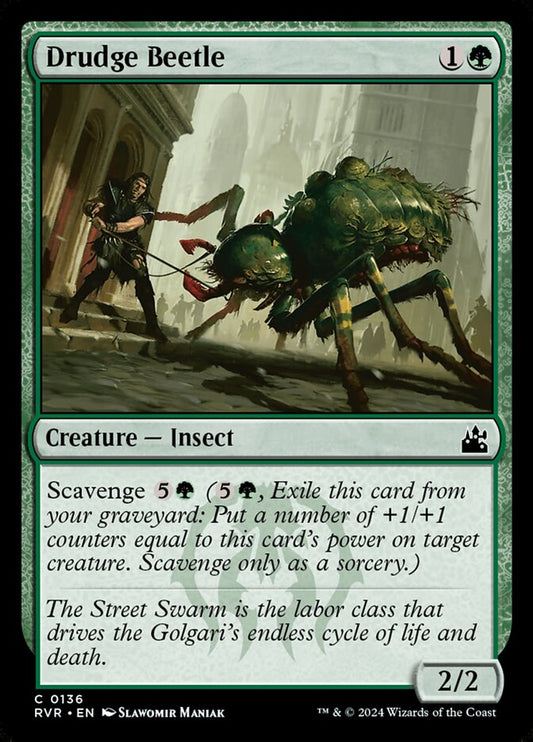 Drudge Beetle [Ravnica Remastered] (136)