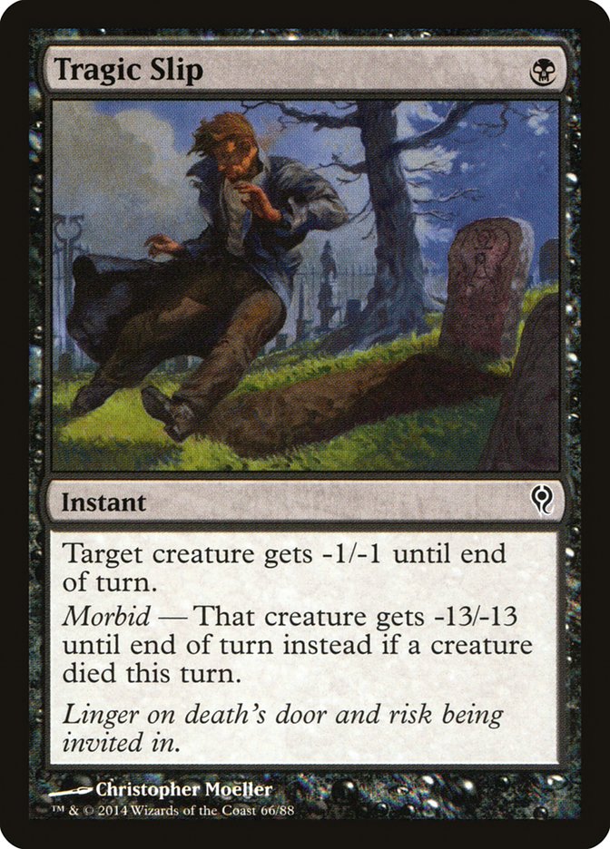 Tragic Slip [Duel Decks: Jace vs. Vraska] (66)