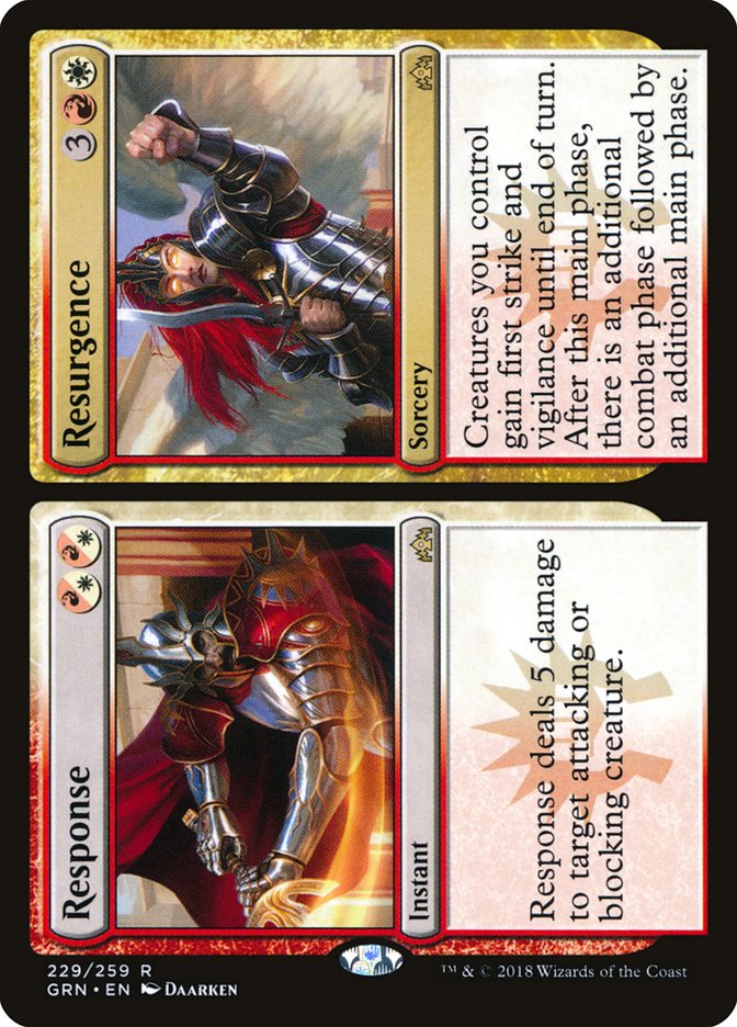 Response // Resurgence [Guilds of Ravnica] (229)
