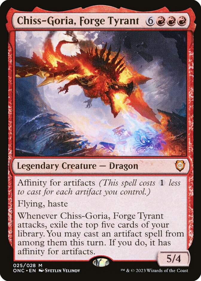 Chiss-Goria, Forge Tyrant [Phyrexia: All Will Be One Commander] (25)