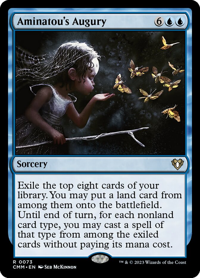 Aminatou's Augury [Commander Masters] (73)