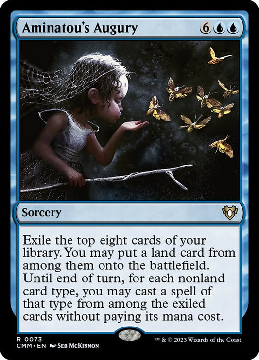 Aminatou's Augury [Commander Masters] (73)
