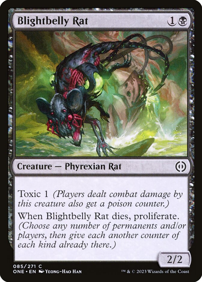 Blightbelly Rat [Phyrexia: All Will Be One] (85)