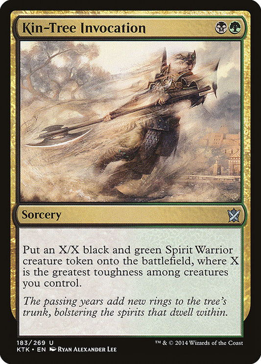 Kin-Tree Invocation [Khans of Tarkir] (183)
