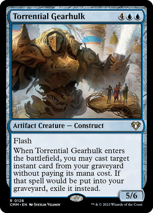 Torrential Gearhulk [Commander Masters] (128)