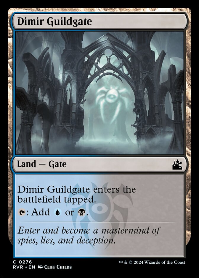 Dimir Guildgate [Ravnica Remastered] (276)