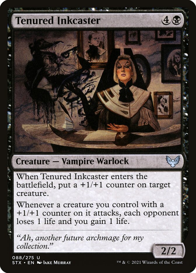 Tenured Inkcaster [Strixhaven: School of Mages] (88)