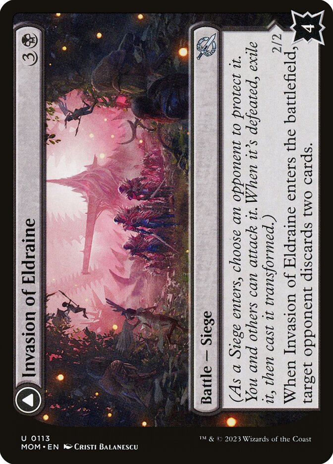 Invasion of Eldraine // Prickle Faeries [March of the Machine] (113)