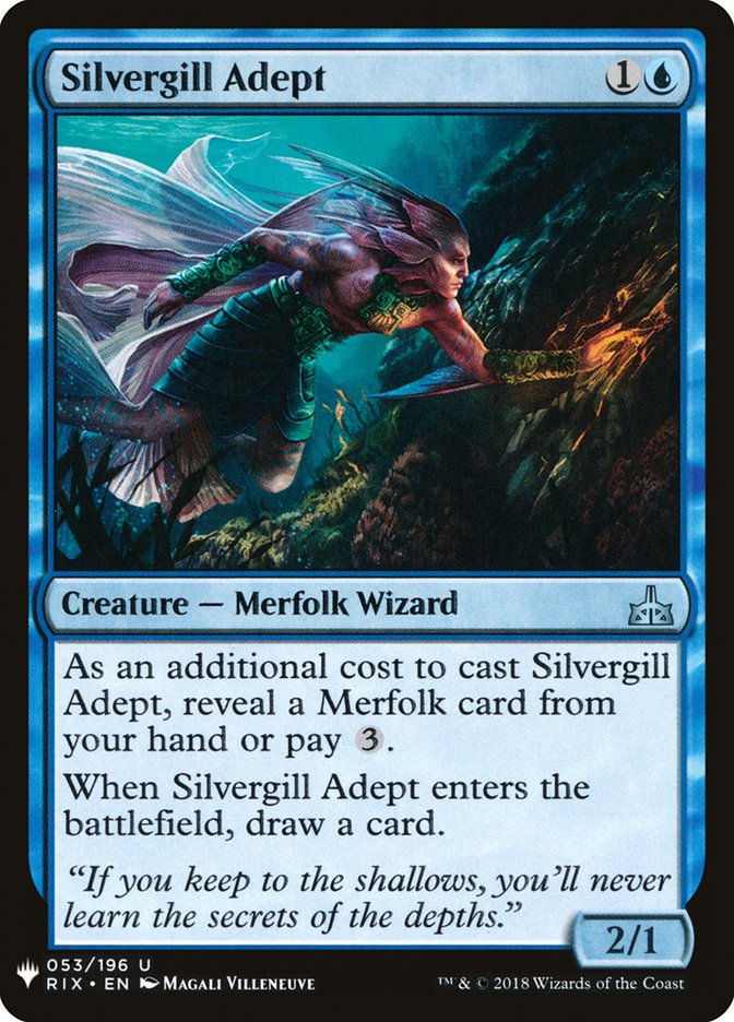 Silvergill Adept [The List] (RIX-53)