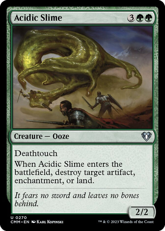 Acidic Slime [Commander Masters] (270)
