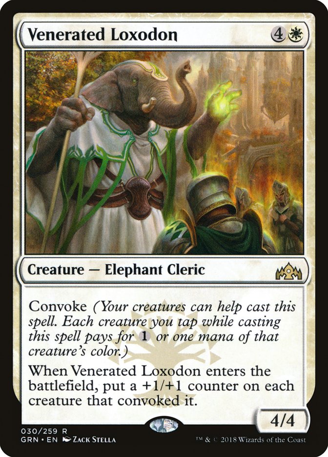 Venerated Loxodon [Guilds of Ravnica] (30)