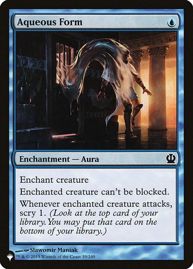 Aqueous Form [The List] (THS-39)