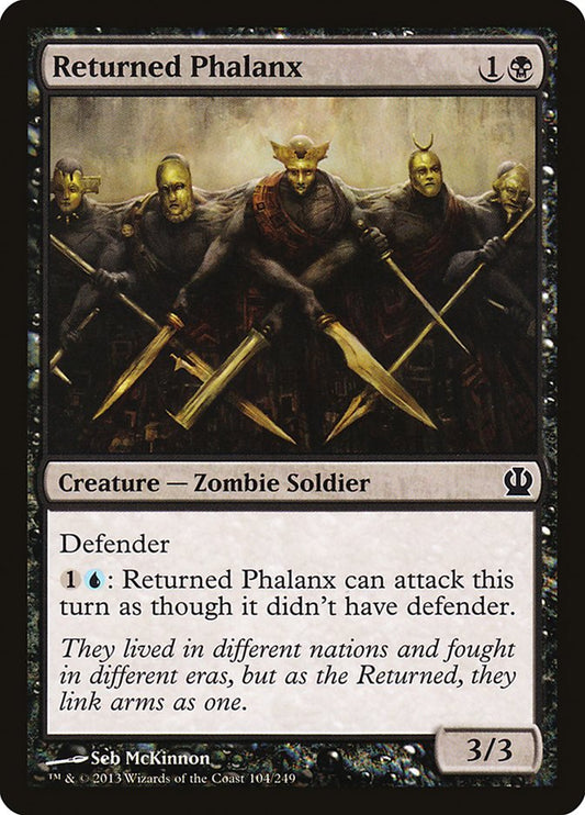 Returned Phalanx [Theros] (104)