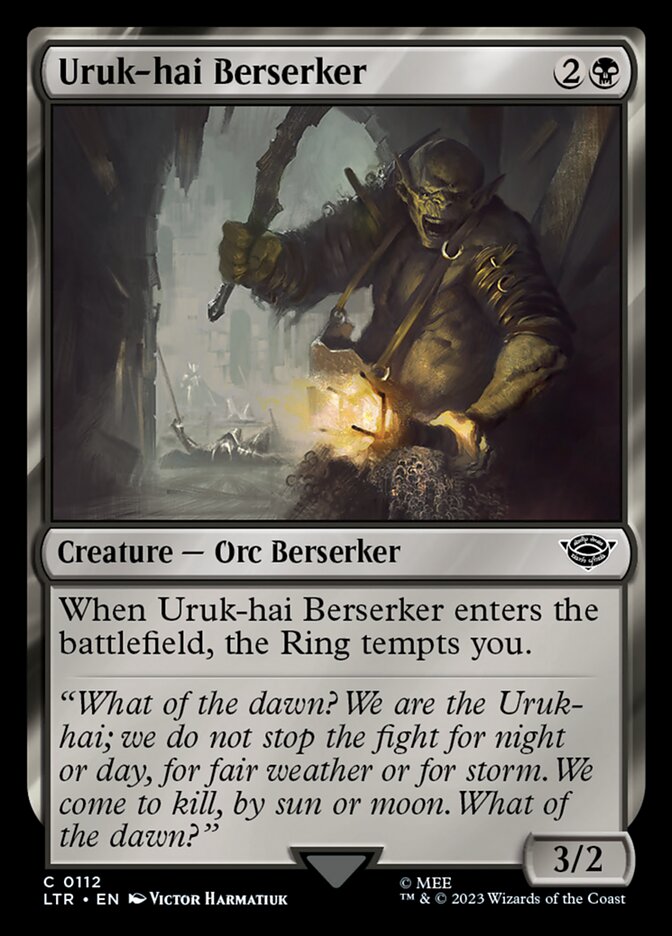 Uruk-hai Berserker [The Lord of the Rings: Tales of Middle-earth] (112)