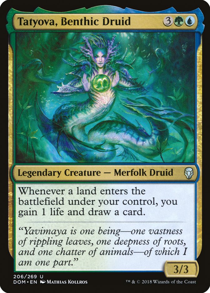 Tatyova, Benthic Druid [Dominaria] (206)