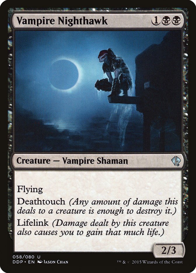 Vampire Nighthawk [Duel Decks: Zendikar vs. Eldrazi] (58)