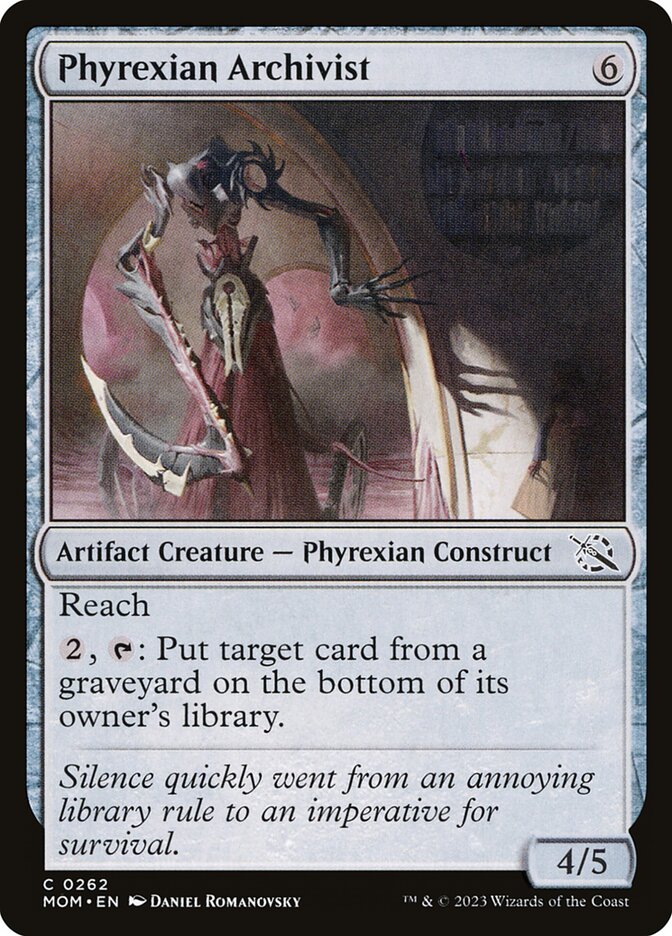 Phyrexian Archivist [March of the Machine] (262)
