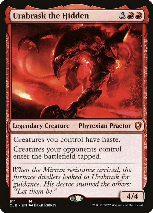 Urabrask the Hidden [Commander Legends: Battle for Baldur's Gate] (811)